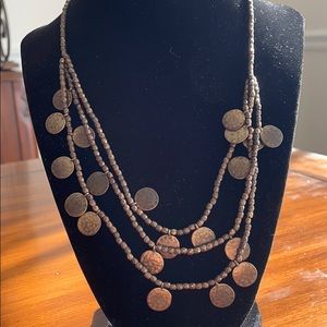 Lucky Hammered Coin Layered